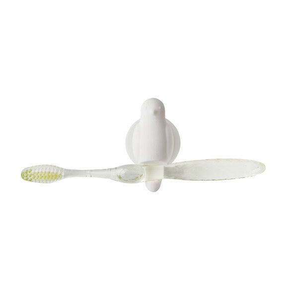 Suporte escova dentes "Birdie" (BRANCO)